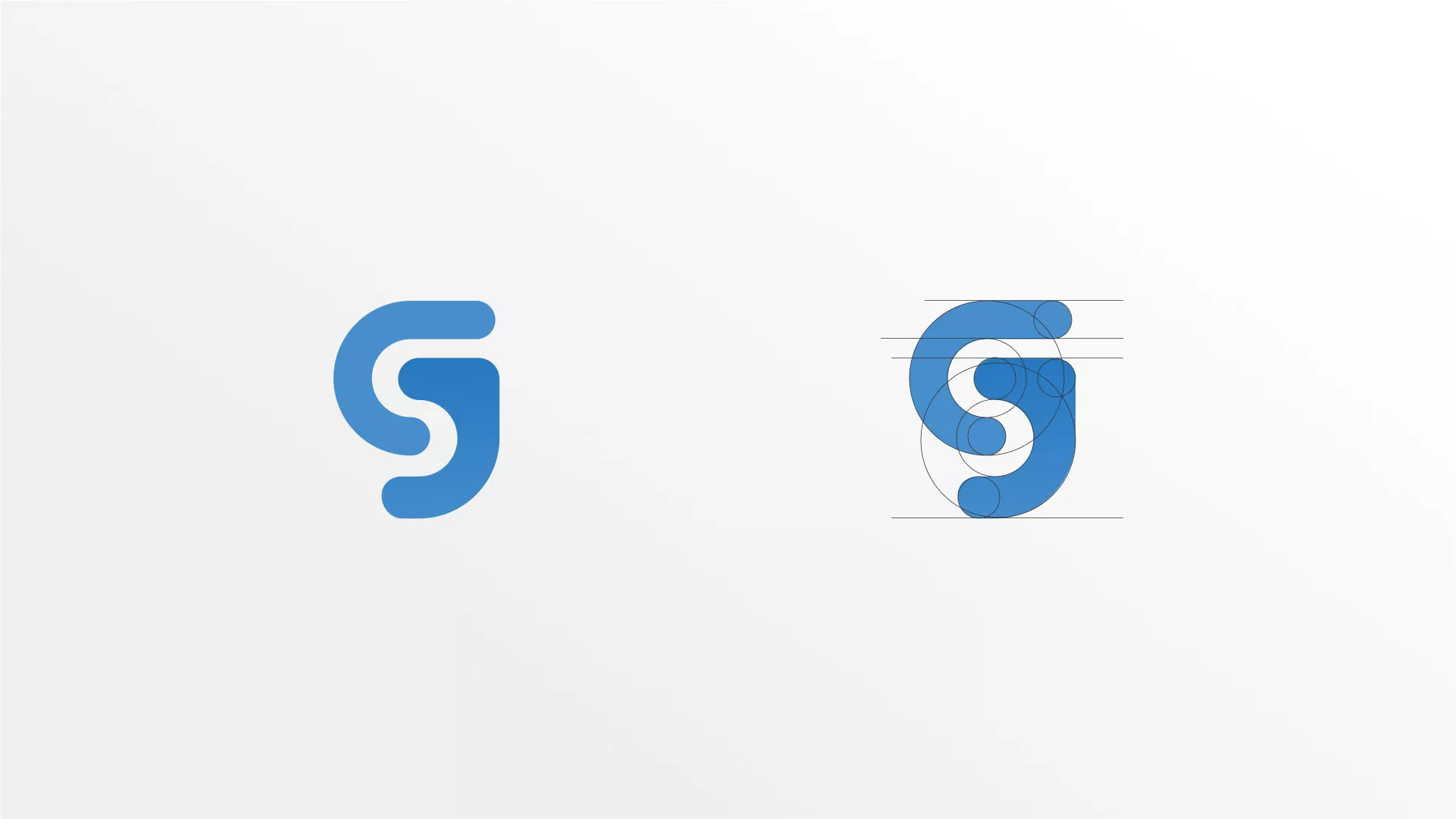 Разработка логотипа газовой компании «Сервис газ» в Сосенском