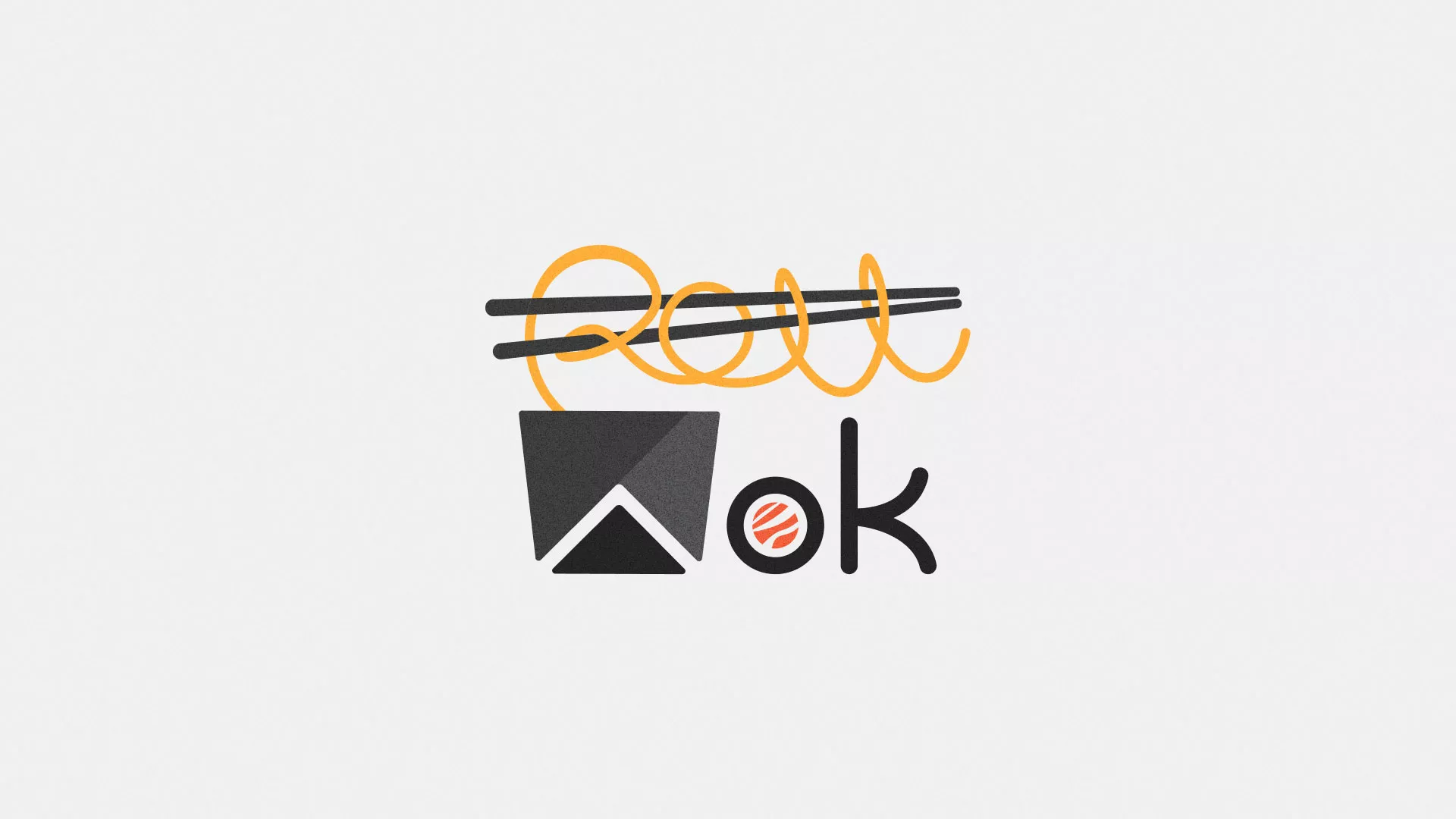 Разработка логотипа в Сосенском для суши-бара «Roll Wok Club» Разработка логотипа в Сосенском для суши-бара «Roll Wok Club»
